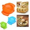 Dumpling Maker- 3pcs Empanadas Press Kitchen Gadget for Dumpling Empanada Calzone Ravioli and Turnover Pierogi