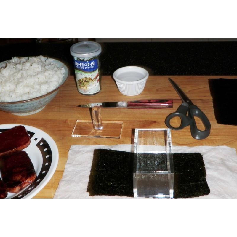 Double Economy Sized Acrylic Press Spam Musubi Non Stick Sushi