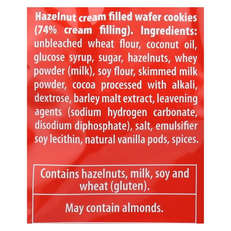 UD_Loacker Quadratini Wafer Cookies Case of 6 8.82 Oz Cream