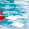 Washable Oil-Absorbing Scum Sponges - 2-Pack for Pools & Hot