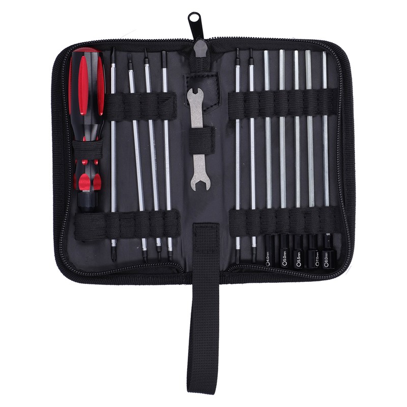 RC Tool Bag Screw Driver Wrench Tool Set for Traxxas