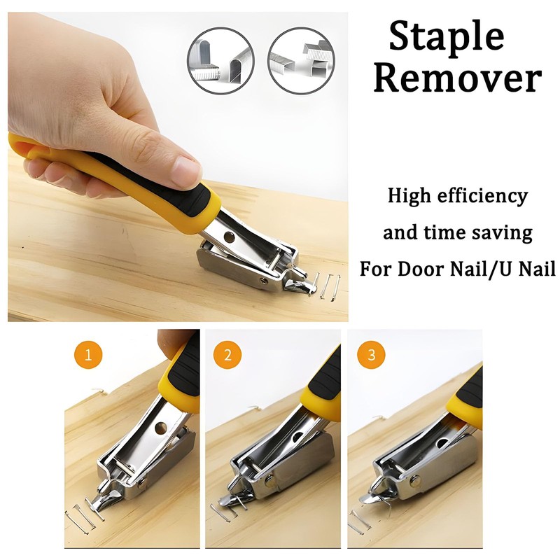 Construction and Upholstery Staple Remover Tack Puller Nail Remover Tool
