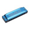 Key of C Harmonica, 10 Hole 20 Tone Blues Harmonica