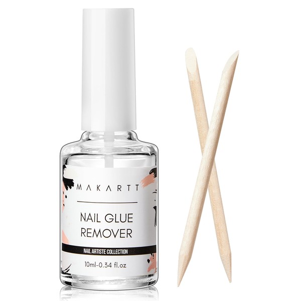 Makartt Nail Glue Remover for Artificial Nails: Acetone-Free Nail Glue