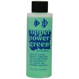 Copper Power (Endich) ACP0004G Green Treatment for Freshwater Fish, 4-Ounce