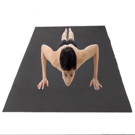 seathestars Training Mat, Extra Large, 39.4 inches (100 cm), Exercise Mat, Exercise Mat, Running Machine, Muscle Training, Yoga Mat, 3.3 x 6.6 ft (1 x 2 m) x 0.2 inches (7 mm)