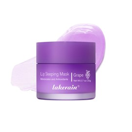 Hydrating Sleeping Lip Mask for Intense Overnight Moisture (Grape)