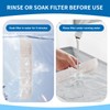 20 Packs Replacement Filters for DownyPaws Pet Wireless Cat Water