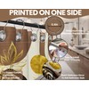 QGHOT Mid Century Modern Black and Brown Shower Curtain Boho