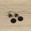 eMagTech 12 Pairs Croc Rivets Buttons 15.5mm Female Buckle 15mm
