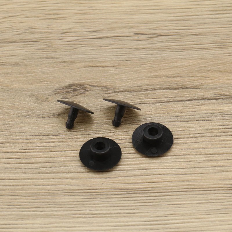 eMagTech 12 Pairs Croc Rivets Buttons 15.5mm Female Buckle 15mm