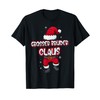Grosser Bruder Claus Christmas Family Santa T-Shirt, black