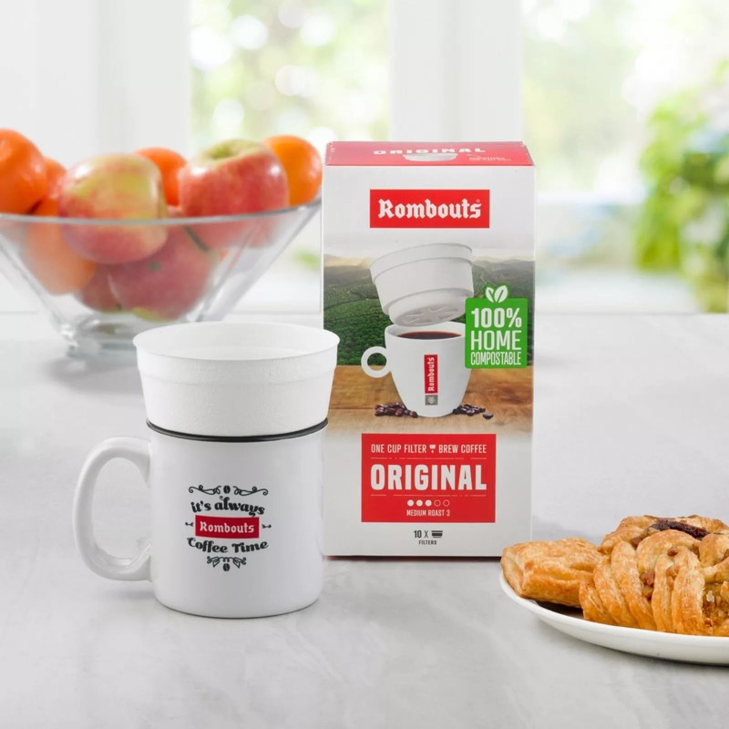 Rombouts One Cup Filter Coffee Variety Bundle - Original, Italian