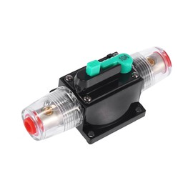 TUCKBOLD DC 12V/ 24V/ 32V 10Amp Reset Circuit Breaker Audio Inline Fuse Holder Protector for Car Truck Boat RV Automotive Parts