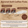 Baronet Coffee Pods [Cappuchino -54 Pods] Single Cup Use for