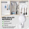 Bathroom Shower Plastic Suction Cup Hooks, Suction Hangers Reusable Suction