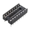 Futheda 10PCS 16 Pin 2.54mm Pitch DIP/DIL IC Sockets Solder