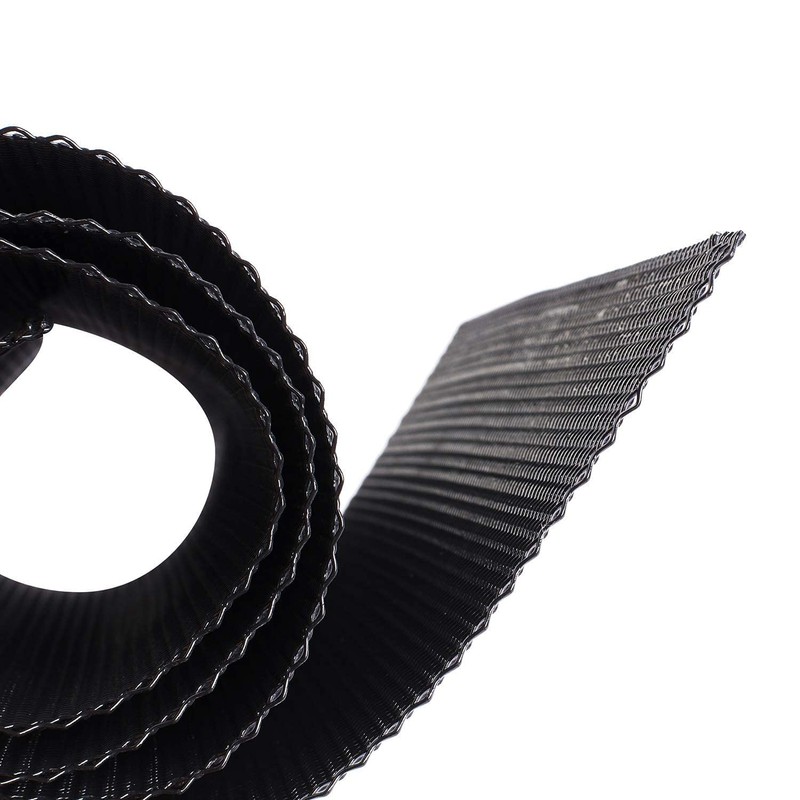 AggAuto Universal 40"x13" Car Grill Mesh - 100x33cm Aluminum Alloy