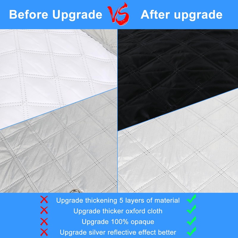 Federedevo Window Full Sun Shade for Ram ProMaster 2014-2024 |