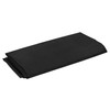 TRIXES Black Full Length Cape Unisex Professional Hairdressers Gown for
