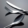Noritake 10Y/304F Dessert Fork, 7.5 inches (19 cm), Corda Shaped,