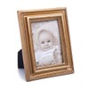 SIKOO 2.5x3.5 Vintage picture frames Small Picture Frame Wallet Size