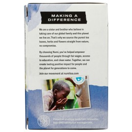 Numi Organic Congest Away Herbal Tea – 16 Herbal Tea Bags – Caffeine Free Cooling Blend with Fennel Peppermint Ginger Cinnamon & Licorice for Soothing Respiratory Comfort