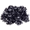 Skywalker Dual Feed-Through Cable Bushings (Black, 100 Pack)