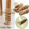 24Pcs Cat Paw Chair Leg Socks on Hardwood Floor, Furniture