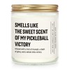 Shqiueos Pickleball Gifts for Women Men Lavender Scented Candle 7oz