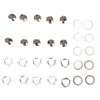 10 Set 6 Pin XLR Male Socket Base Stable Exquisite