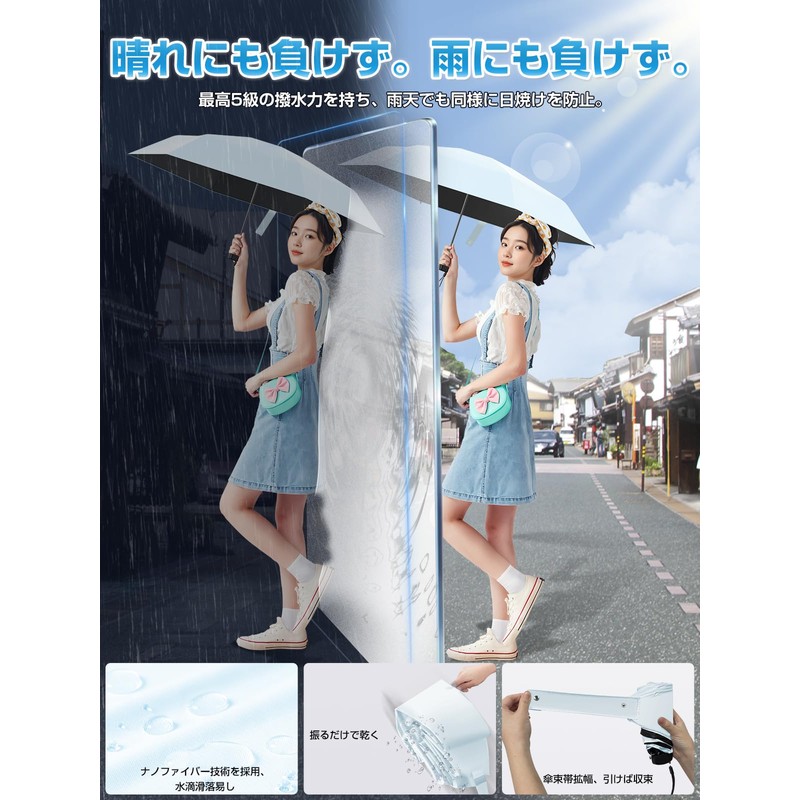 Alwgreen 5.8 oz (149 g) Ultra Lightweight & Portable Parasol,