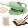 Byffoer Dumpling Maker, Dumpling Maker, 2-in-1 Dumpling Shape Printing Dumpling