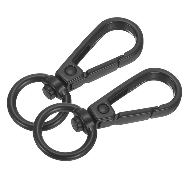 sourcing map 10Pcs Swivel Lobster Clasps, Zinc Alloy Classic Swivel