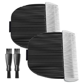 uijino Dog Clipper Blades Compatible with Gooad Dog Clipper Replacement Blades Gooad Dog Clippers Blades Gooad Blades, 2 Pack Dog Clipper Replacement Blades, 2 Cleaning Brush