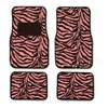 A Set of Animal Print Front and Back Floor Mats,