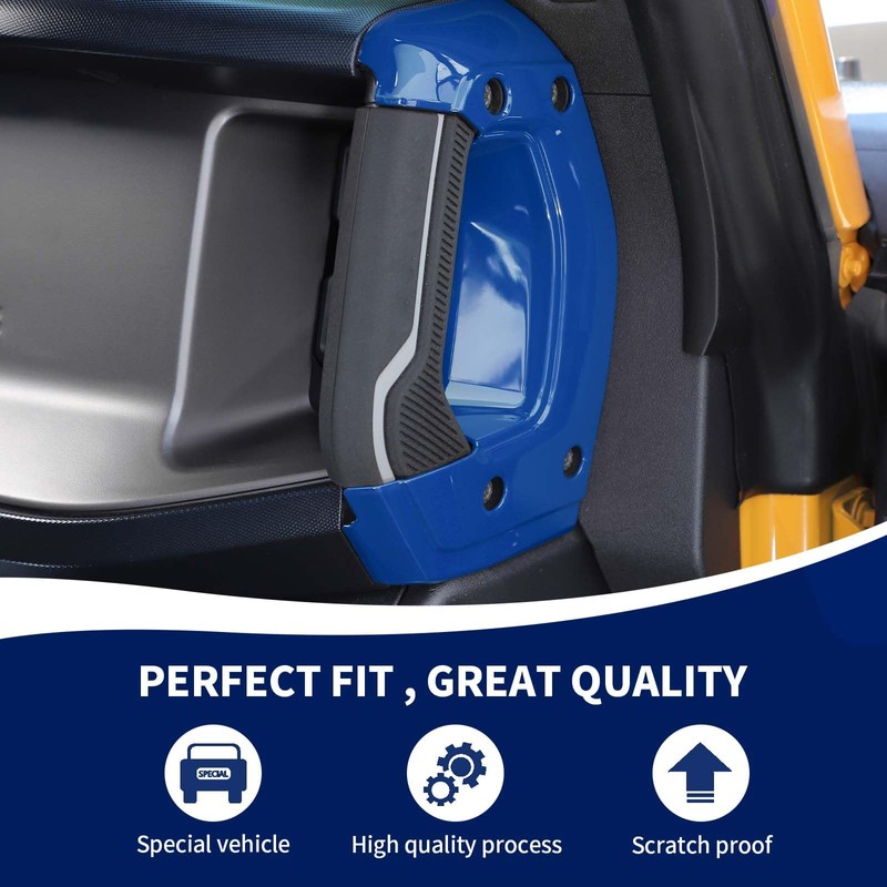 RAZPOY Center Console Side Grab Handle Cover Trim Compatible with