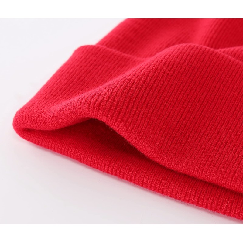 Home Prefer Gorro de invierno para hombre, de punto acrílico,