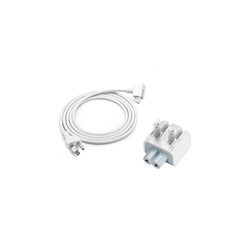 New Replacement AC Wall Extension Cord for MacBook Chargers
