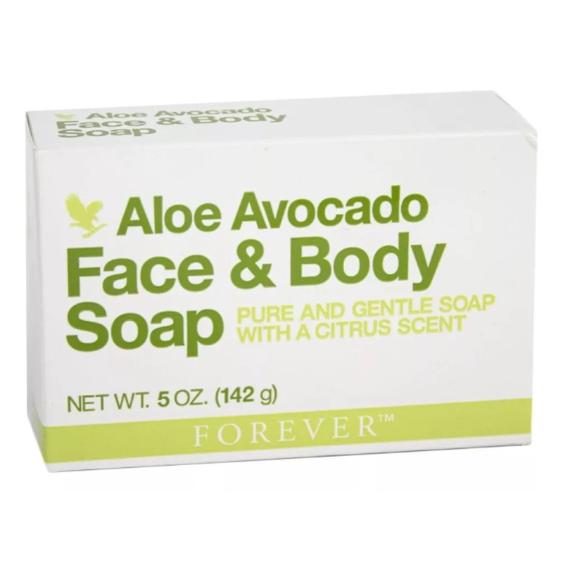 Forever Jabón De Aloe Y Aguacate Para Rostro Y Cuerpo