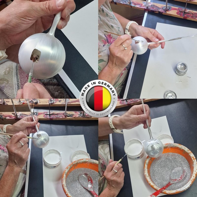 Lauschaer Glas Christmas Tree Decoration Santa Claus with Backpack Christmas