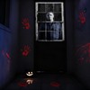 2 Pcs Halloween Horror Window Cover, Scary Curtain Window Door