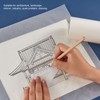 Lightweight Tracing Paper Roll, White Sketching Roll Transfer Paper Translucent