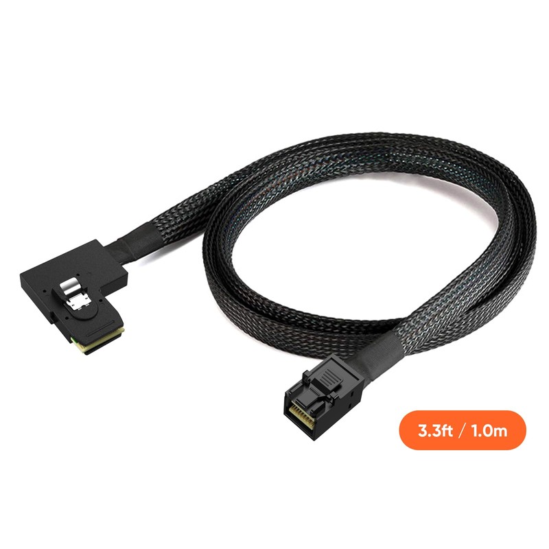 CableCreation Internal Mini SAS HD Cable, 3.3FT Mini SAS SFF-8643