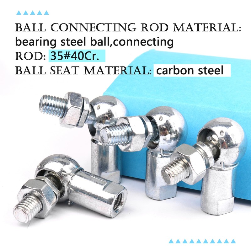 ATOPLEE CS10 Ball Joint Tie Rod End L Shape Threaded