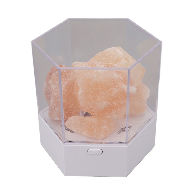 Himalayan Salt Lamp LED RGB Dimmable USB Decorative Essential Oil