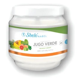 Jugo Verde Con Hierro + Fibra + Detox Sheló Nabel Sabor Frutas