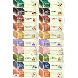 AGF Blendy Sticks, Cafe au Lait Type, 10 Types, Assorted (80 Sticks (8 Pieces), 10 Types Assorted)