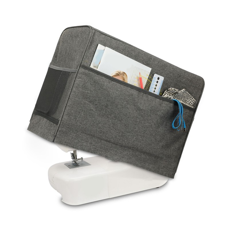 Sewing Machine Dust Cover 3 Layer Foldable Polyester Sewing Machine