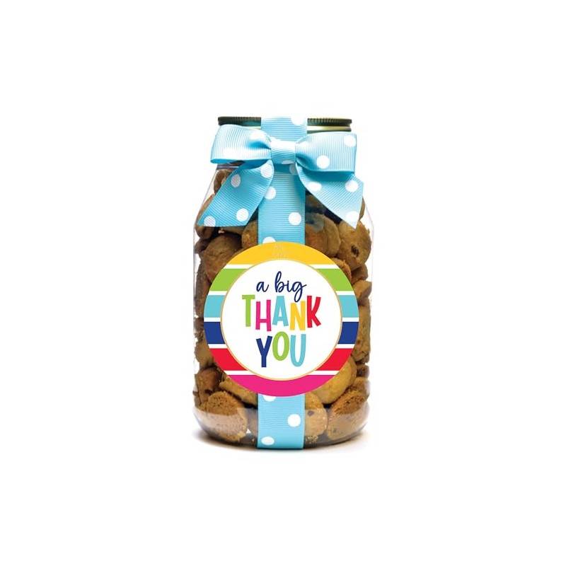 Nam's Bits Chocolate Chip Cookies - Thank You Quart Jar